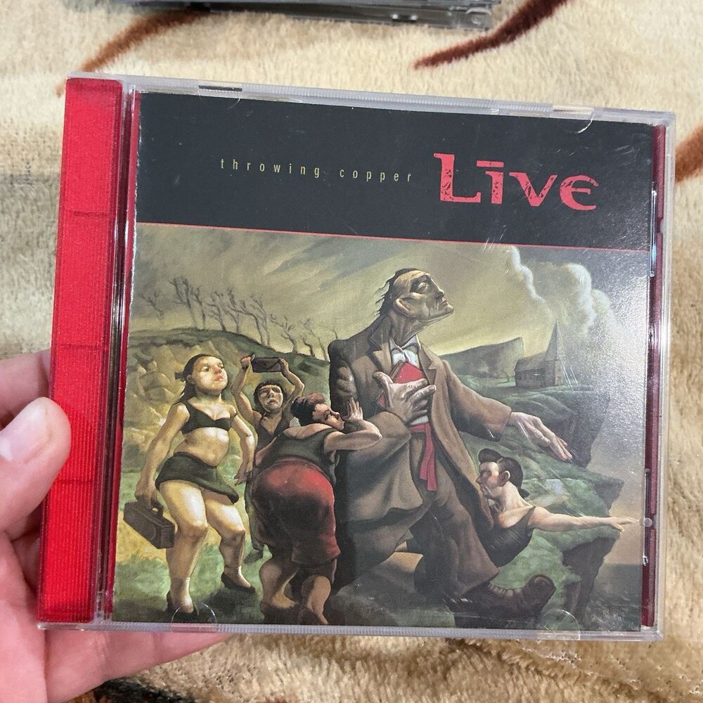 Live Throwing Copper CD 1994 Radioactive MCA Lightning Crashes Alternative Rock